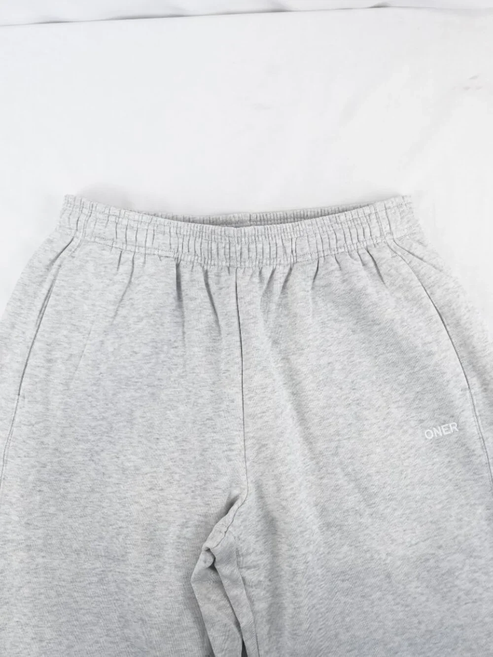 Oner Active Foundations Cosy Straight-Leg Joggers In Light Gray Size Large-Short - Picture 3 of 9